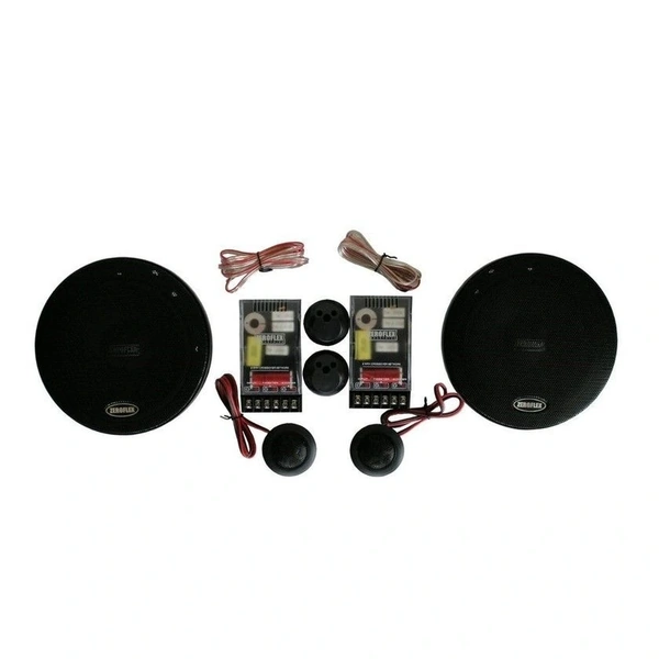 Zeroflex EFX65C 6.5" 'Components with Silk Dome Tweeter