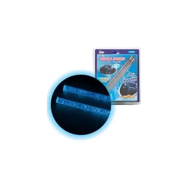 Aerpro EL76DB LED Bubble Glow Tube Blue 6"/152mm with Sound Controller