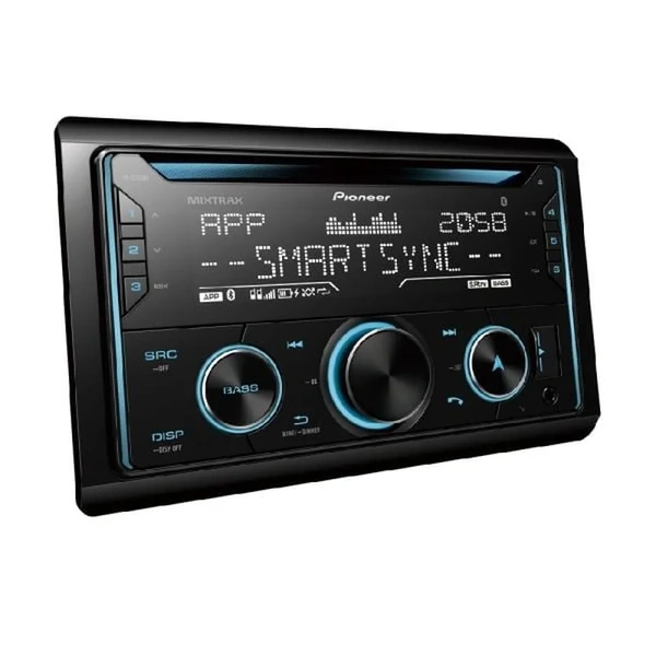 Pioneer FH-S725BT Double DIN Head Unit Dual Bluetooth Spotify USB/AUX and Advanced Smartphone Connectivity