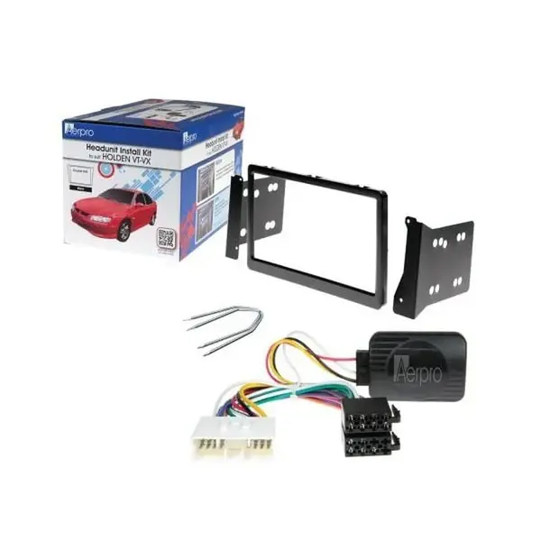 Aerpro FP8018K Head Unit Install Kit fits Holden Commodore 1997-1999 VT 2000-2002 VX/VU