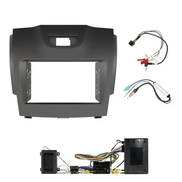 Aerpro FP8063GC Double Din Grey Install Kit fits Holden Colorado