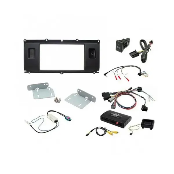 Aerpro FP8200K Head Unit Install Kit Dark Grey fits Land Rover Range Rover Evoque