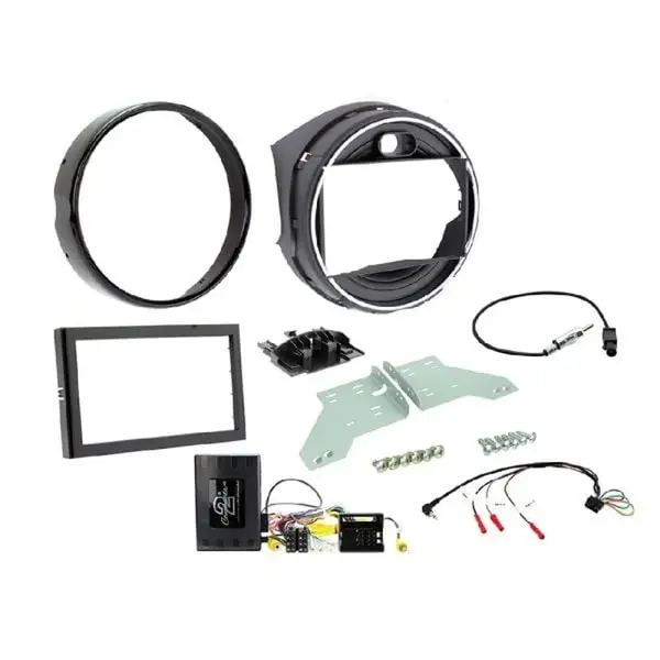 Aerpro FP8250KC Head Unit Install Kit Gloss Black fits Mini Cooper 2014-on F55/F56