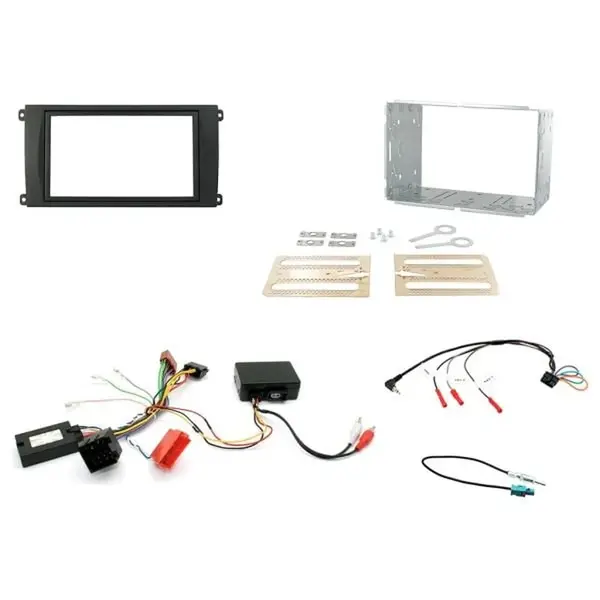 Aerpro FP8311K Head Unit Install Kit fits Porsche Cayenne 02-08