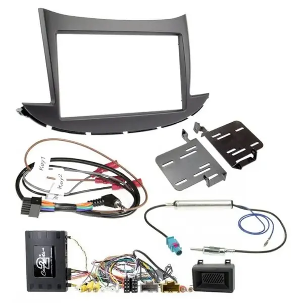 Aerpro FP8414KC Head Unit Install Kit Black fits Holden Trax Tj Mylink 7" only