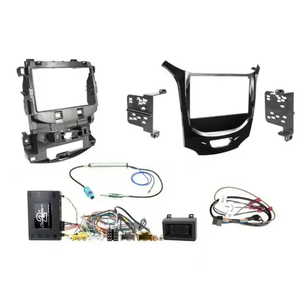 Aerpro FP8446KC Head Unit Install Kit Gloss Black fits Holden Astra BL Mylink 7" only