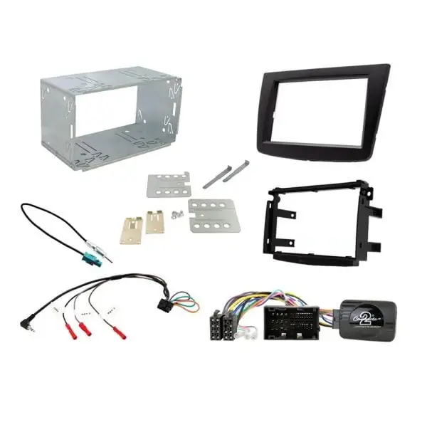 Aerpro FP8472K Head Unit Install Kit Black fits Alfa Romeo Mito