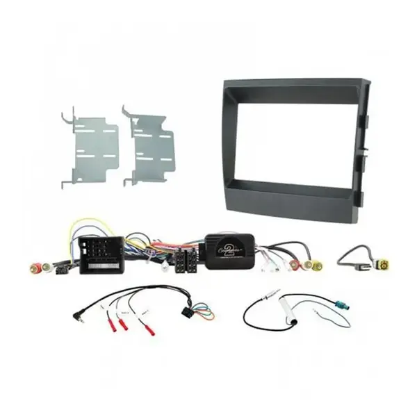 Aerpro FP8504K Head Unit Install Kit Black fits Porsche Panamera 2009-2016-non-Amplified