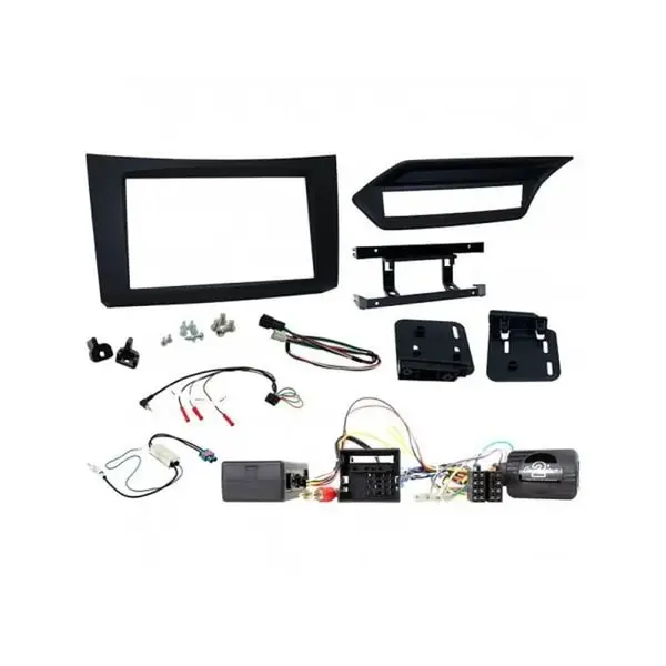 Aerpro FP8558K Head Unit Install Kit Black fits Mercedes-Benz Elass W212 Amplified