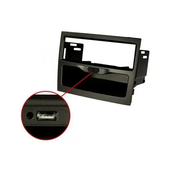 Aerpro FP9019B Fascia Kit Black fits VY/VZ with USB