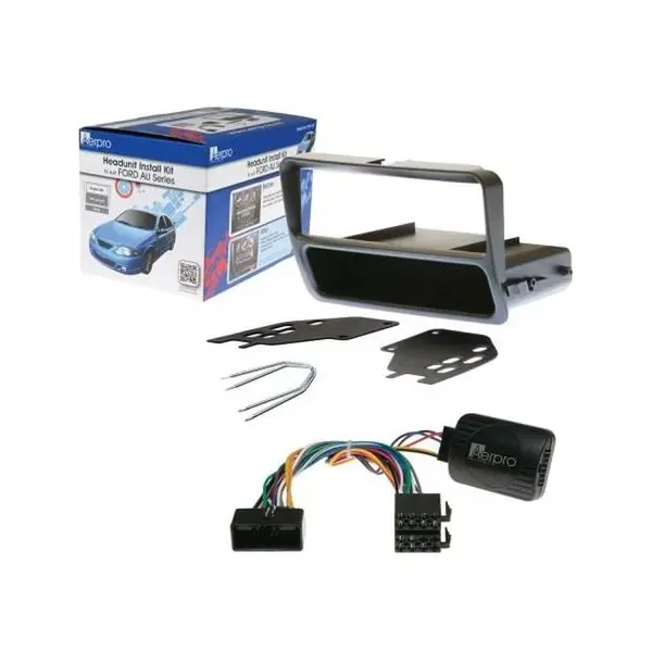 Aerpro FP9141K Head Unit Install Kit Grey fits Ford Falcon 2000-2002 AU Series II/III