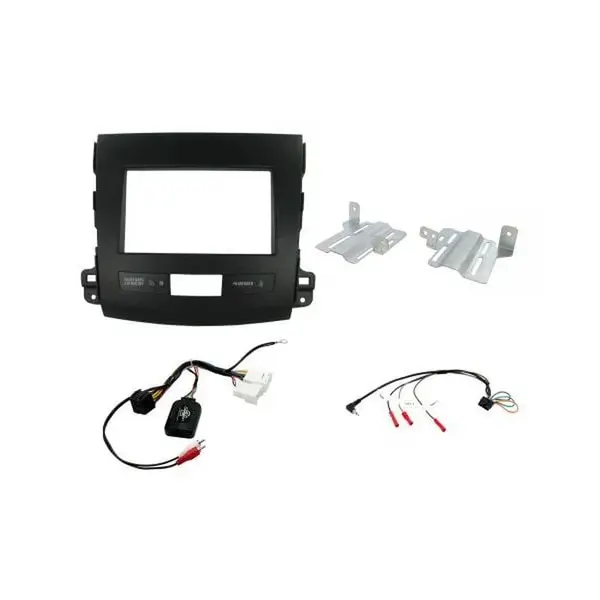 Aerpro FP9212K Head Unit Install Kit Black fits Mitsubishi Outlander 10-13