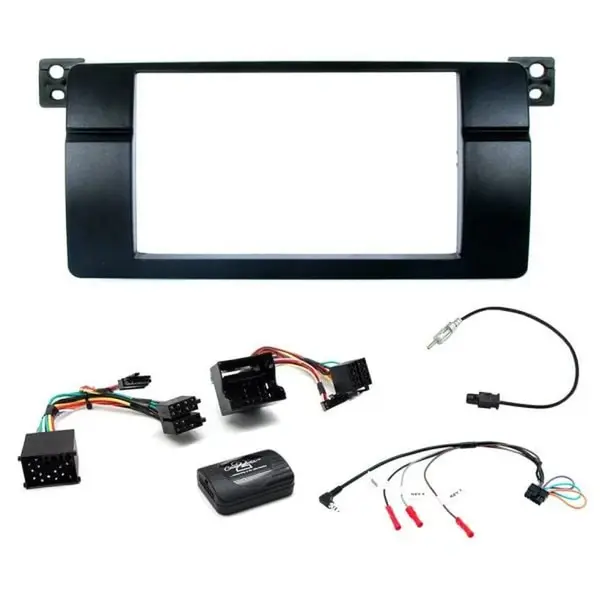 Aerpro FP9223K Head Unit Install Kit Black fits BMW E46 3 Series 98-05