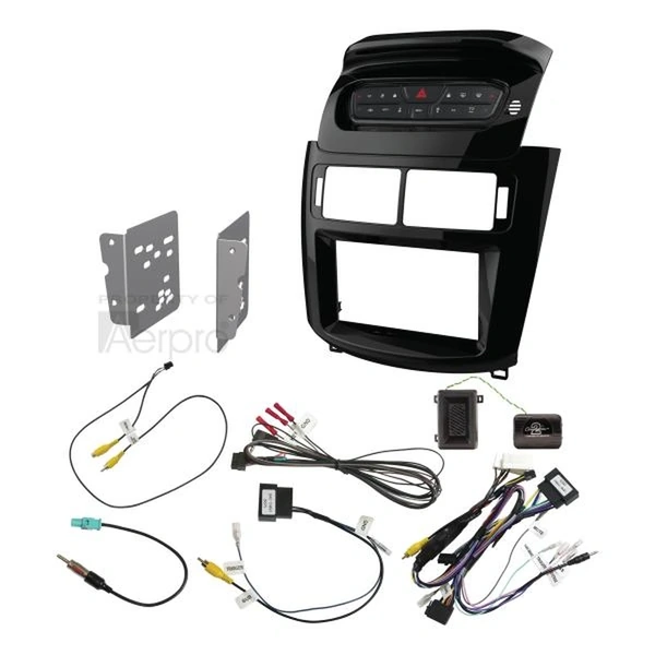 Aerpro FP9670PK Head Unit Install Kit Piano Black fits Ford Territory SZ MK1