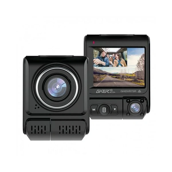 Gator GHDVR75R 1080P Full HD Dash Cam with In-Cabin Cam