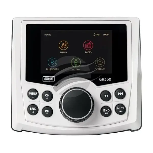 GME GR350BTW AM/FM Marine Radio With Bluetooth