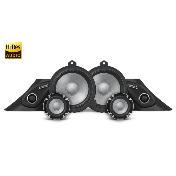 Alpine GRY20-R2653 R2-Series Pro Edition Premium 3-Way Speaker System Suitable for GR Yaris