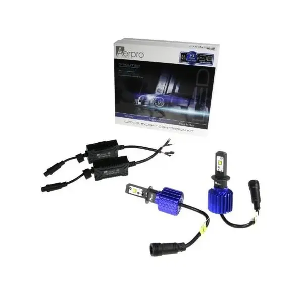 Aerpro H3LED6K LED Headlight Conversion Kit H3 6K