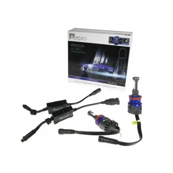 Aerpro H9LED6K LED Headlight Conversion Kit H9 6K