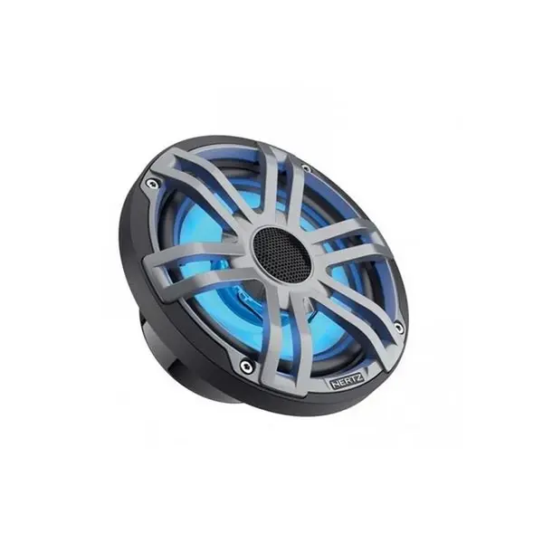 Hertz HEX65SLD 6.5" 4 OHM Marine Speakers with Sports Grille and RGB