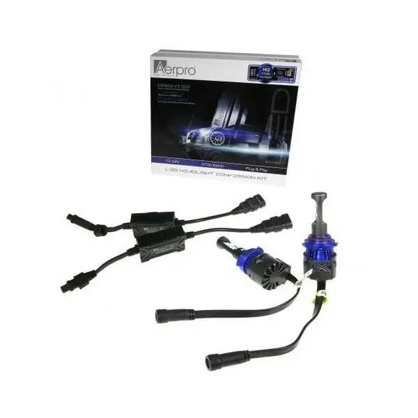 Aerpro HI2LED6K LED Headlight Conversion Kit HIR2 6K