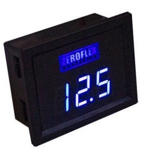 Zeroflex INT-VOLT12 Universal Illuminated Voltage Gauge