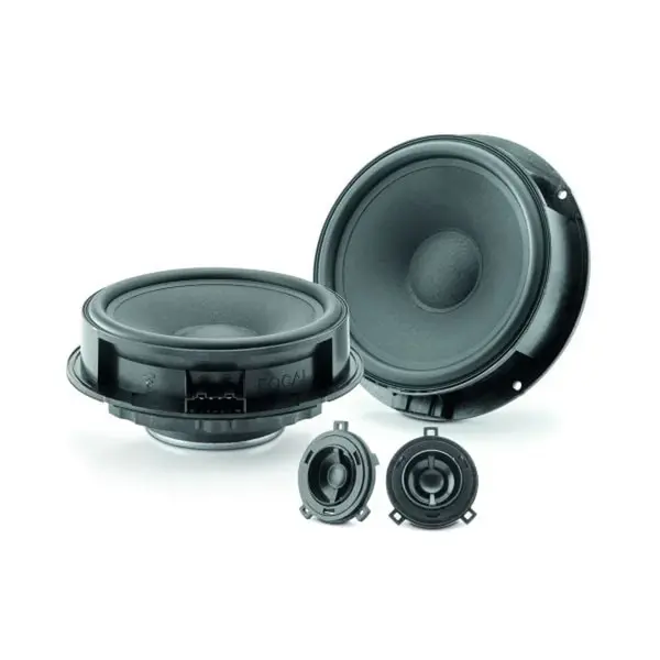 Focal ISVW165 6.5" 2-Way Split Component 60W RMS Speakers Kit fits Skoda/VW