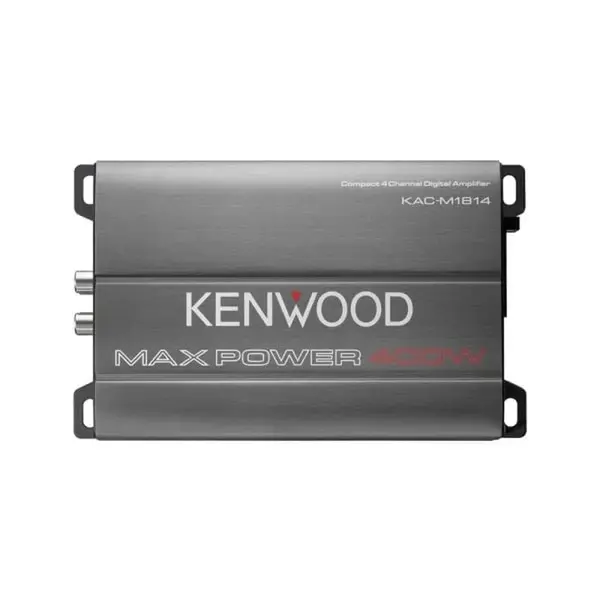 Kenwood KAC-M1814 Compact 4 Channel Digital Amplifier