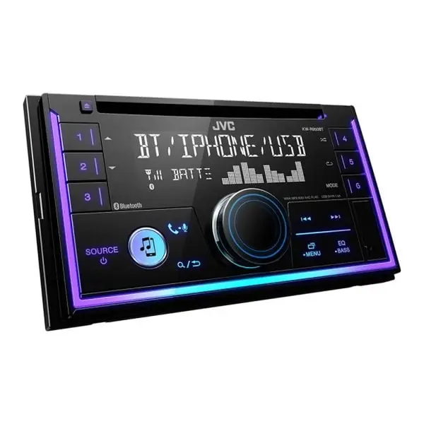 JVC KW-R950BT Double DIN USB CD Bluetooth Digital Media Head Unit