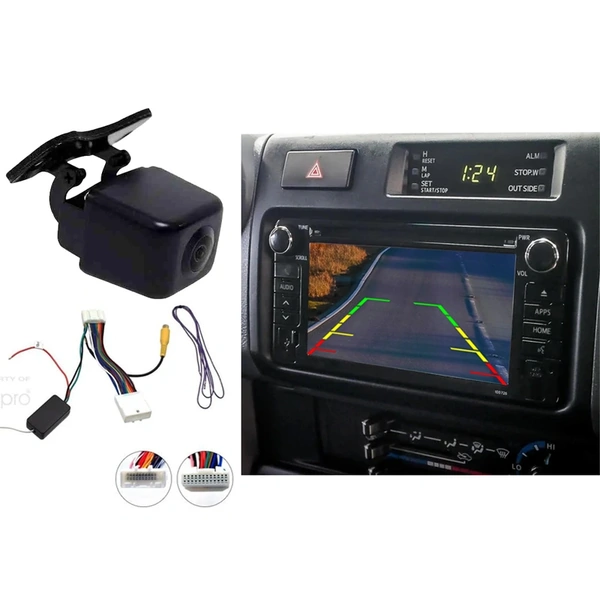 Reverse Camera Kit Compatible with Toyota Land Cruiser 70 / 76 / 78 / 79 Series Factory Screen 