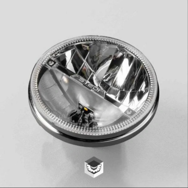 STEDI 7 Inch Chrome Homage 5700K LED Headlight LED-HOMAGE-5700CHR