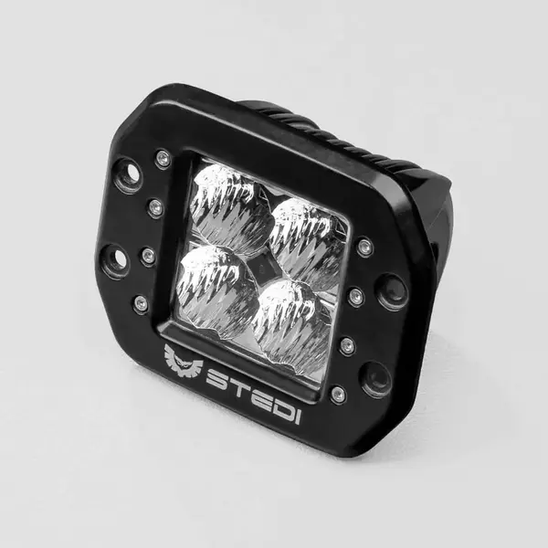 STEDI C-4 Black Edition Flush Mount LED Light Flood LEDFLUSH-C4-FLOOD