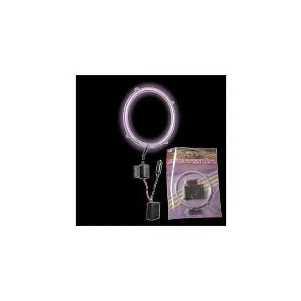 Aerpro LU103P Neon Ring Light With Control Purple 265mm