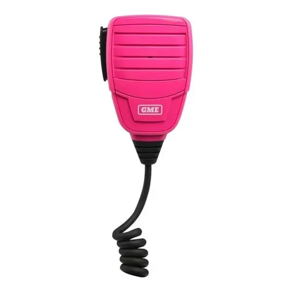 GME MC557MCG Heavy Duty Microphone Pink suit TX3500S