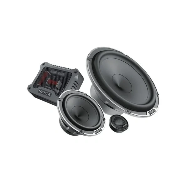 Hertz MPK163.3 Mille Pro 300W 6.5 Inch 3-Way Component Speakers