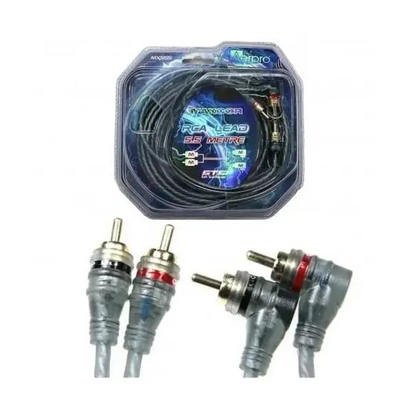 Aerpro MX555 Maxcor RCA Lead 2M-2M 5.5m