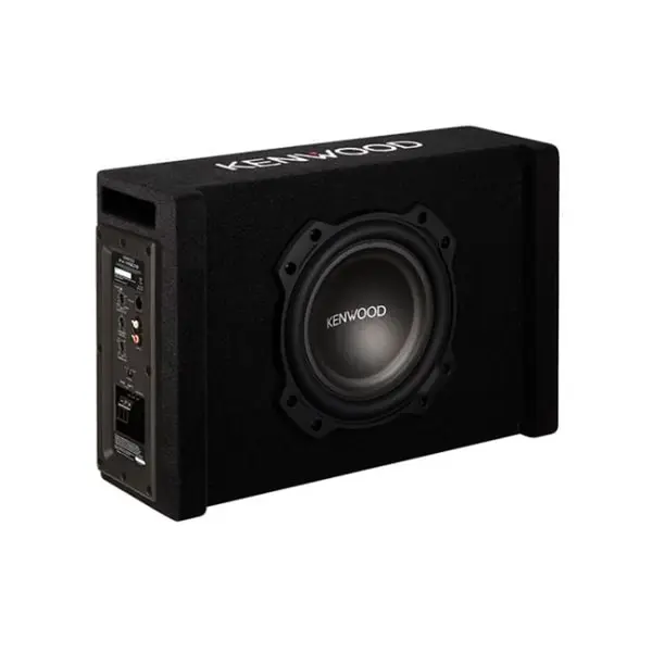 Kenwood PA-W801B 8" Subwoofer 400W Class-D Amplifier & Box