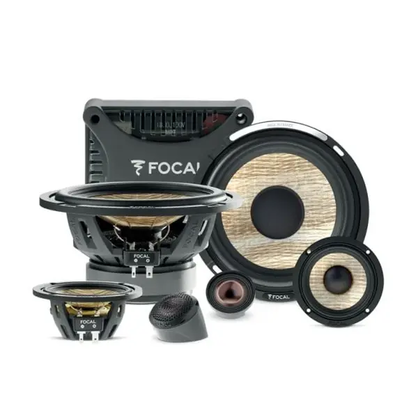 Focal PS165F3E Flax Evo Series 6.5" 3-Way Split Component Speakers