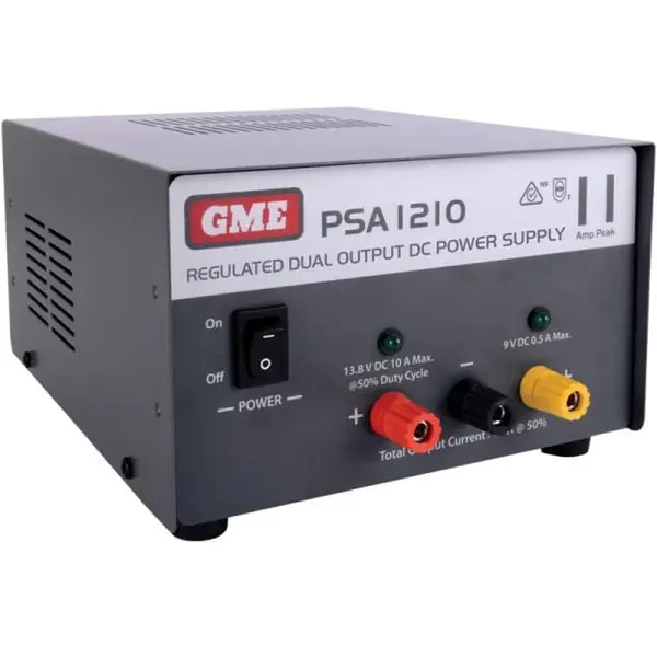 GME PSA1210 11 Amp Regulated DC Power Supply