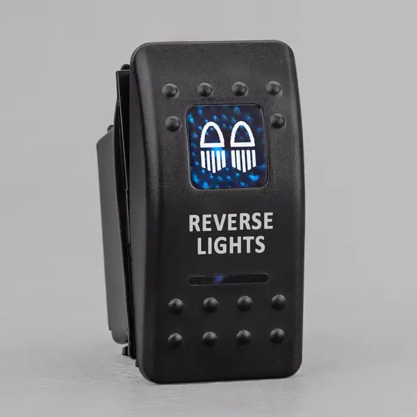 STEDI Rocker Switch for 4x4 Reverse Lights Back Lit Blue ROKSWCH-REV