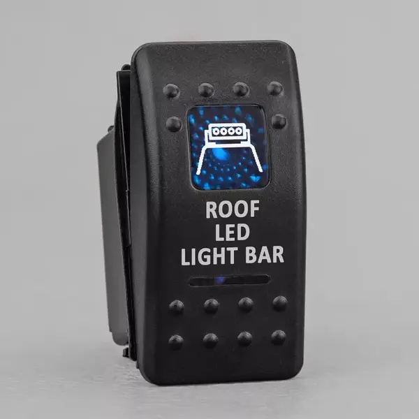 STEDI Rocker Switch for 4x4 Roof LED Light Bar Back Lit Blue ROKSWCH-ROOF