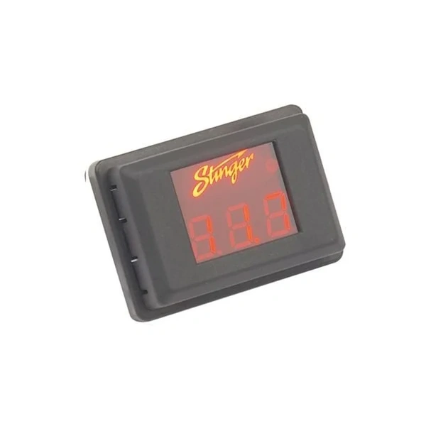 Stinger SVMR Red Digital Voltage Gauge