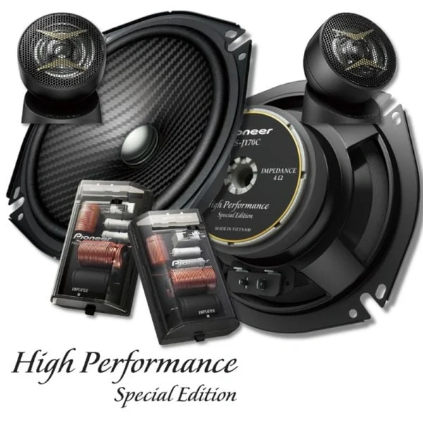 Pioneer TS-J170C Special Edition 17cm (6.7") 2-Way Component Speakers 260W Max