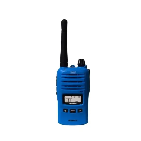 GME TX6160XBL 5/1W IP67 UHF CB Handheld Radio Beyond Blue