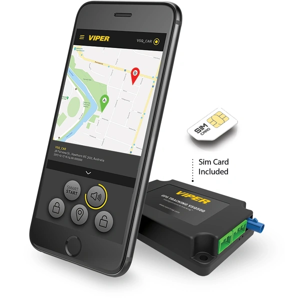 Viper VSQ500 Smartraq Vehicle GPS Tracking 4G (Telstra)