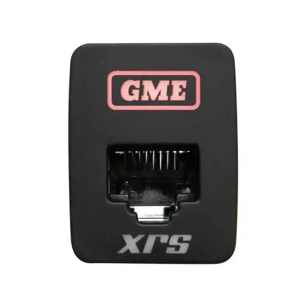 GME XRS-RJ45R8 RJ45 Pass-Through Adaptor Type 8 Red