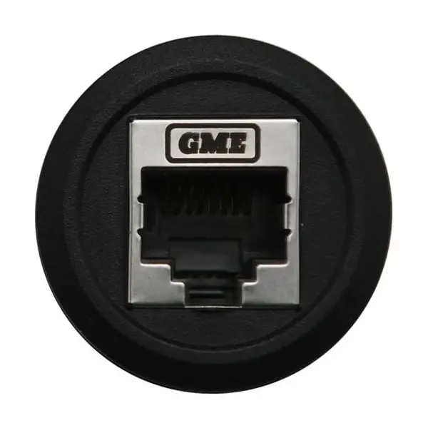 GME XRS-RJ45RND RJ45 Pass-Through Adaptor - Universal Round