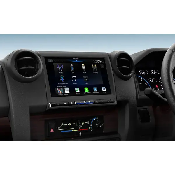 Alpine i905-LC70 fits 70 Series Toyota Landcruiser 2010-on Wireless Apple CarPlay & Wired Android Auto