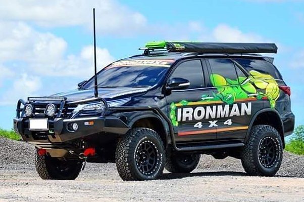 Ironman 4x4 display car
